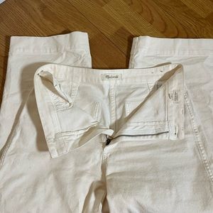 Madewell Cropped Wide Let Pants